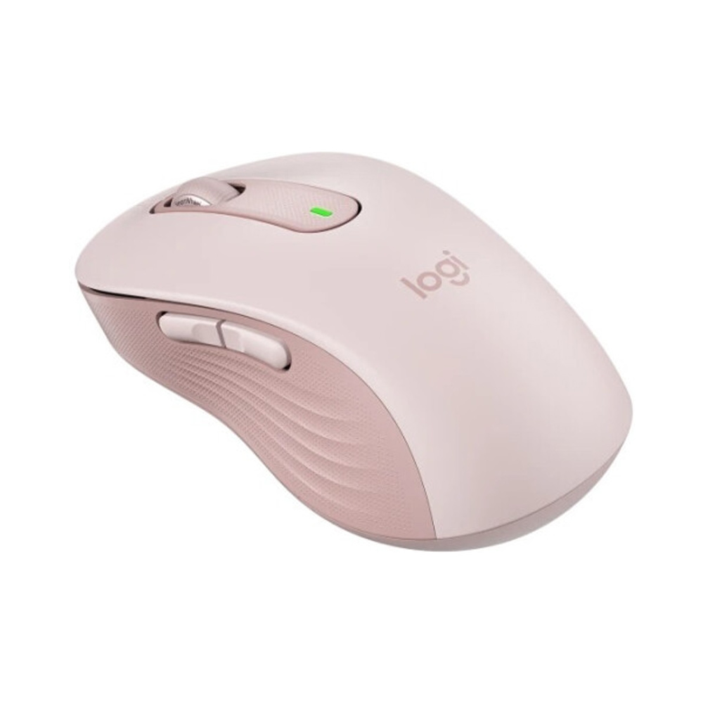 Мышь Logitech "Signature M650 L", беспроводная, 4000  dpi, 5 кнопок, светло-розовый - 4