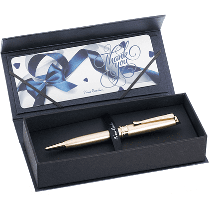 Ручка шариковая автоматическая "Pierre Cardin Elegance", 0.7 мм, шампань, стерж. синий - 7