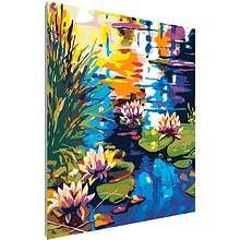 Картина по номерам "Лилии на воде"