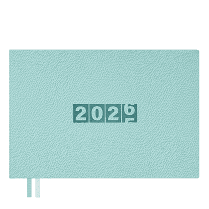 Еженедельник датированный "Джут", 181х127 мм, 128 страниц, мятный, 2026