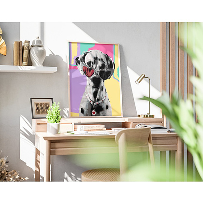 Картина по номерам "Далматинец" - 4 Картина по номерам "Далматинец" - 4