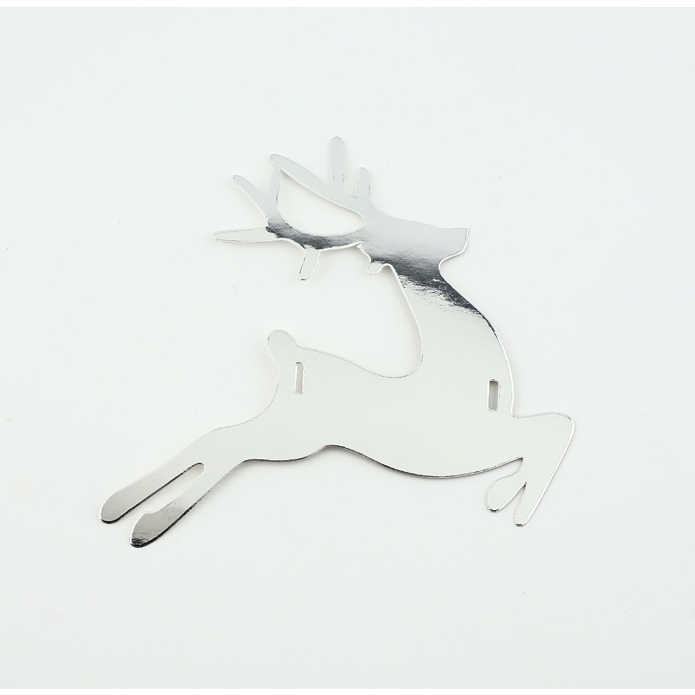 Гирлянда бумажная "Новогодняя", серебристый - 11