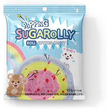 Сахарная вата "Tok-Tok Sugar Lollies",10 гр., со взрывной карамелью