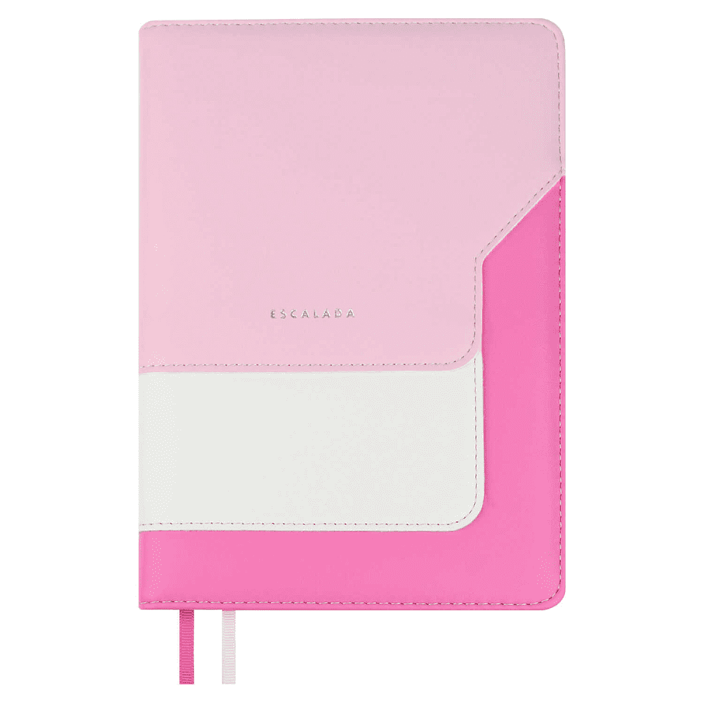 Ежедневник недатированный "Лайка", А5, 320 страниц, розовый