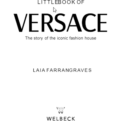 Книга на английском языке "Little book of Versace", Graves L. - 4