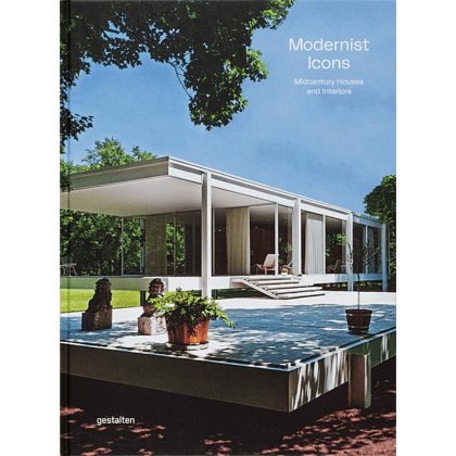 Книга на английском языке "Modernist Icons. Midcentury houses and interiors"