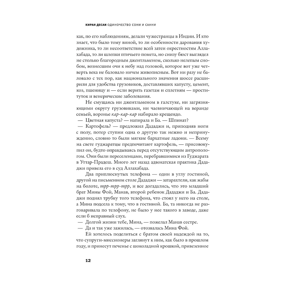 Книга "Одиночество Сони и Санни", Киран Десаи - 7