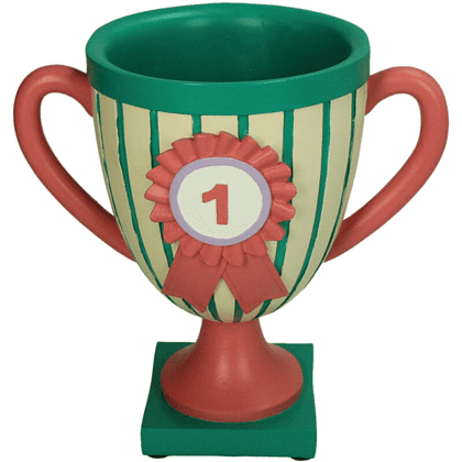 Ваза "Trophy", полирезина, разноцветный