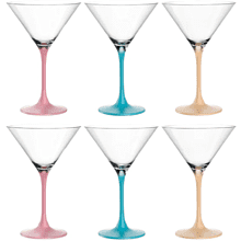 Бокал стеклянный для коктейлей "Brera", 230 мл, ассорти