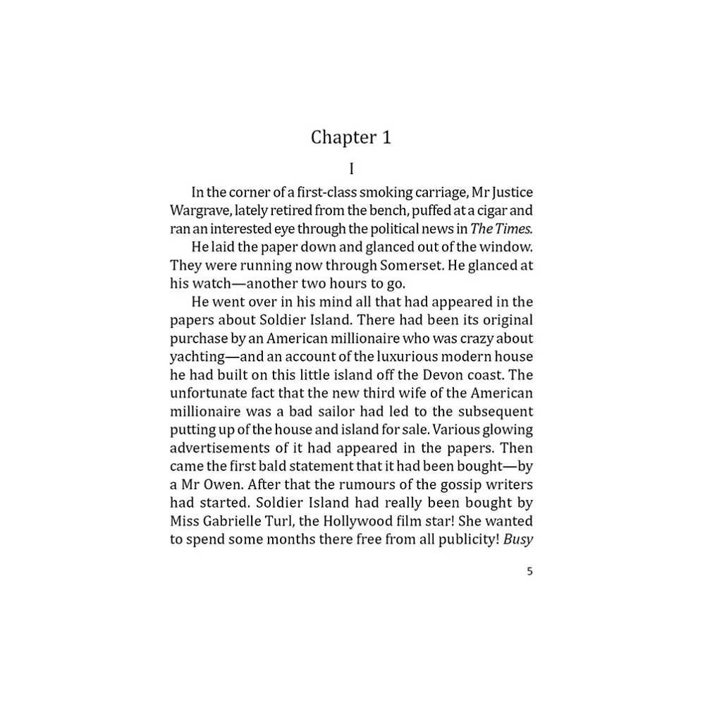 Книга на английском языке "И никого не стало", Агата Кристи - 2