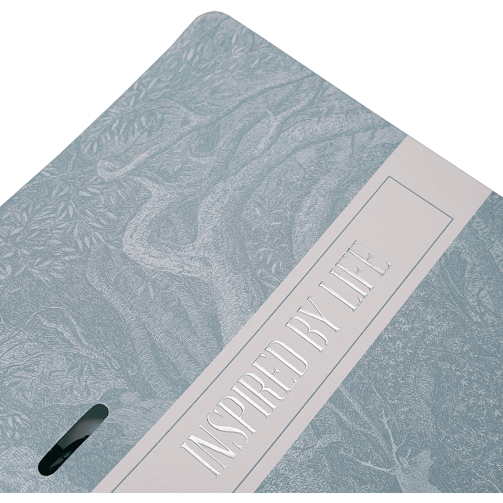 Тетрадь "Premium. Smoky Sky", А5, 120 листов, клетка, голубой - 3