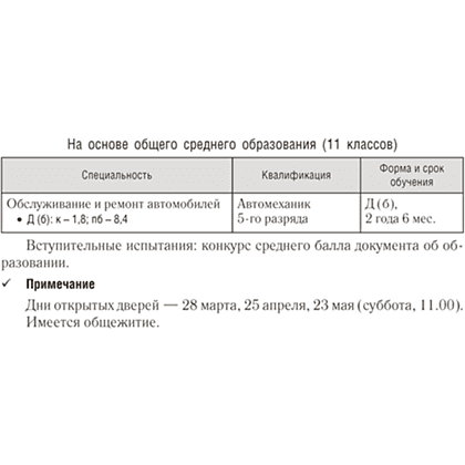 Книга "Справочник абитуриента 2026. Учреждения среднего специального образования Республики Беларусь" - 8