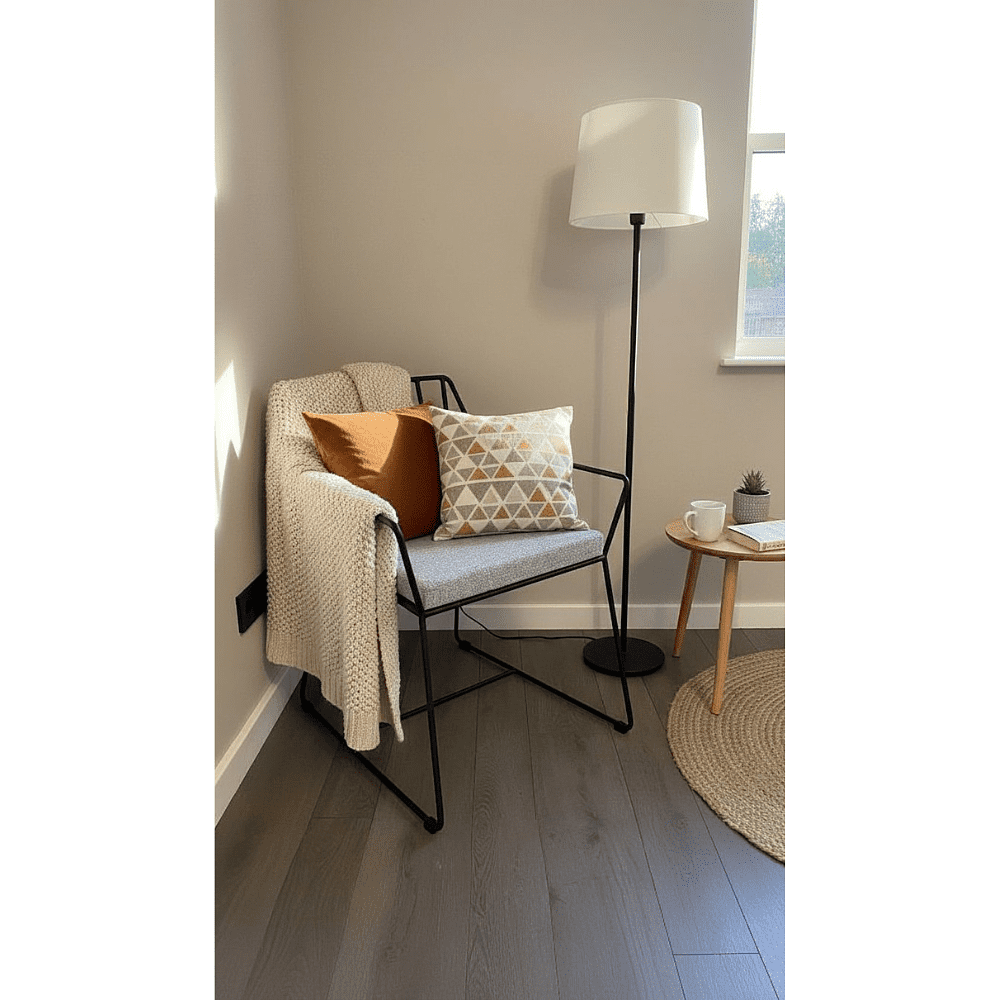 Кресло ALLERD MILORD, ткань, серебристый - 3