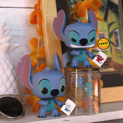 Фигурка Funko POP! Лило и Стич: Стич с рисунком настроения - 5