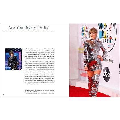 Книга на английском языке "Taylor Swift and the Clothes She Wears", Newman T.  - 3
