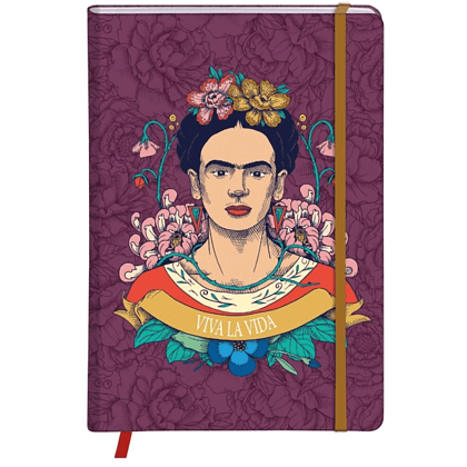 Блокнот "Frida Kahlo", А5, 80 листов, линейка, ассорти - 2