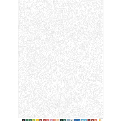 Раскраска по номерам на французском языке "Coloriages mystères Disney - Les Grands classiques. Best of" - 3