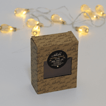 Гирлянда электрическая LED "Нить" с насадками "Ажурная капелька", 2 м, тепло-белый