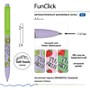 Ручка шариковая автоматическая "FunClick. Fruit Rain", 0.7 мм, ассорти, стерж. синий - 2