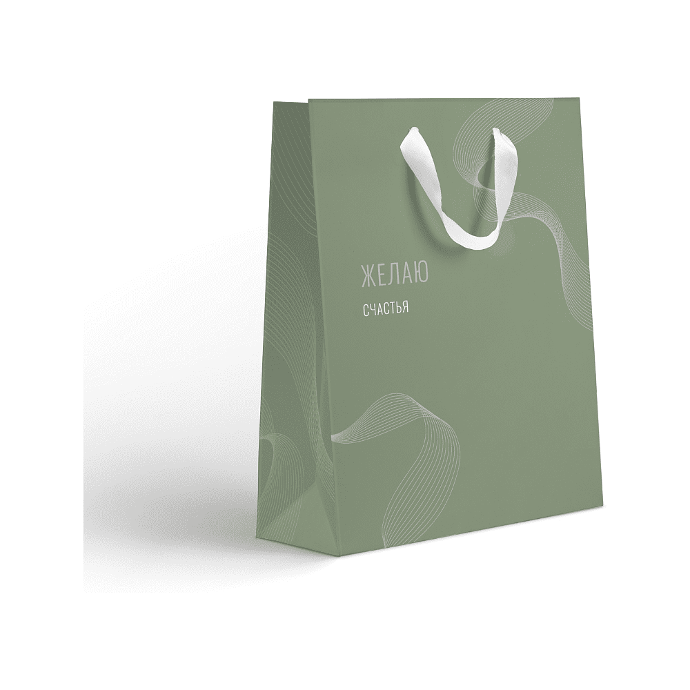 Пакет бумажный подарочный "Country LV", 25.5х31.5х11 см, ассорти