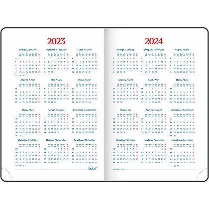 Ежедневник датированный "White", А5, 336 страниц, белый, 2023 - 6