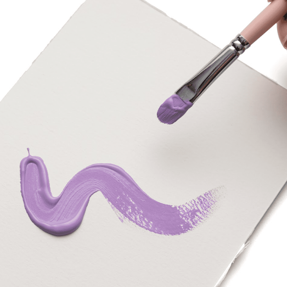 Краски гуашевые "Himi Jelly Cup. Pastel colors", 18 цветов, кювета, фиолетовый футляр - 7