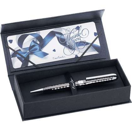 Ручка шариковая "Pierre Cardin Modern", 0.7 мм, серебристый, антрацит, стержень синий - 7