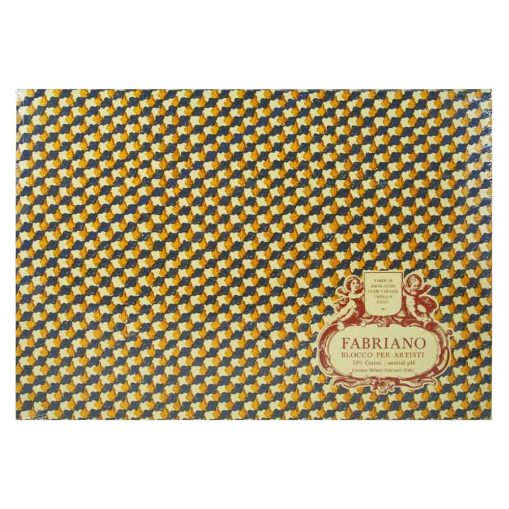 Блок-склейка бумаги для акварели "Fabriano. Blocco Per Artisti", 50 % хлопок, торшон, 36х50 см, 300 г/м2, 20 листов