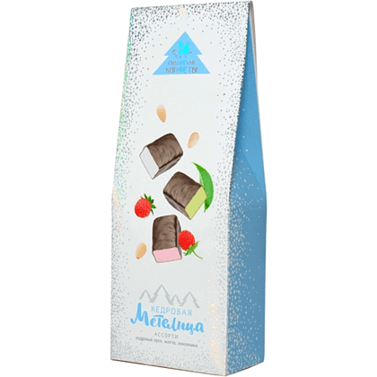Конфеты "Кедровая метелица", ассорти, 75 г