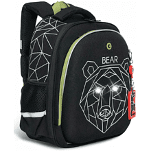 Рюкзак школьный "Bear", черный