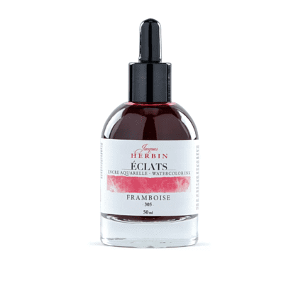 Чернила акварельные "Herbin. Eclats", малиновый, 50 мл.
