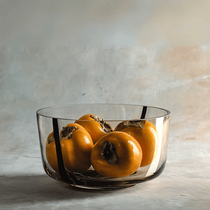 Чаша стеклянная "Alveo", 21 см, прозрачный коричневый - 7