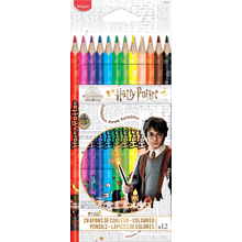 Цветные карандаши "Harry Potter", трехгранные, 12 шт.