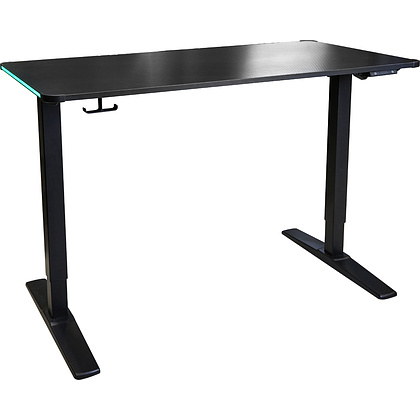 Стол игровой Бюрократ Knight TABLE G 1200x600x(750-1200) мм, черный