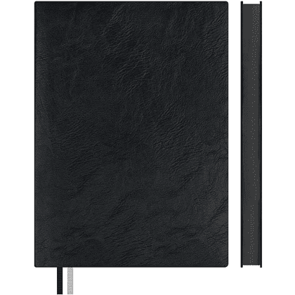 Набор ежедневник недатированный "Фланстэр", 320 страниц, + картхолдер, 100x140 мм., черный  - 5