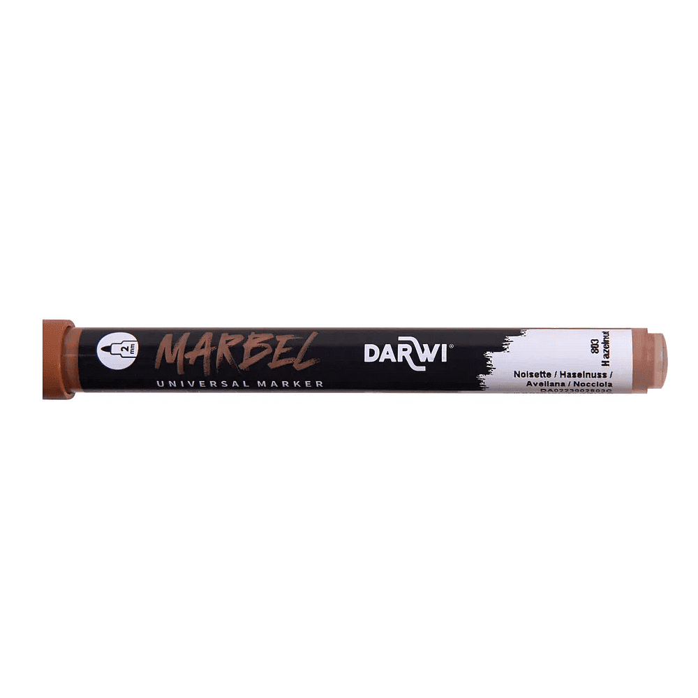 Маркер акриловый "Darwi.Marbel" 803, лесной орех - 4