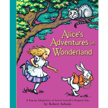 Книга на английском языке "Alice in Wonderland: Pop-up Book", Robert Sabuda