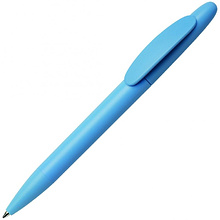 Ручка шариковая автоматическая "Icon MATT", 1.0 мм, светло-голубой, стерж. синий
