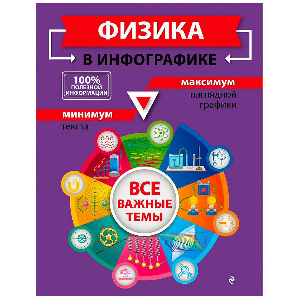 Книга "Физика в инфографике", Светлана Вахнина