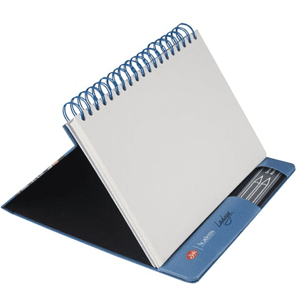 Скетчбук для акварели "Ладога", 17,5х25 см, 20 листов, синий - 9