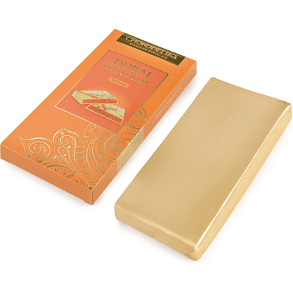 Шоколад белый "Dubai Mango", 180 г, с начинкой манго - 3
