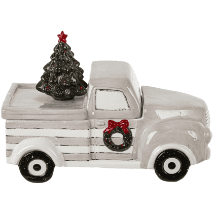 Конфетница керамическая "Машина", 21 см, разноцветный