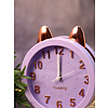 Часы-будильник настольные "Golden awakening Kitty", фиолетовый  - 4