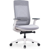 Кресло компьютерное SitZone E-VL002B-BS, сетка, ткань, пластик, серый