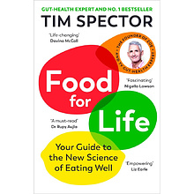 Книга на английском языке "Food for Life", Tim Spector