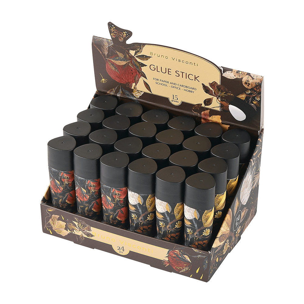 Клей карандаш "Flora, Black night" 15 гр. - 2