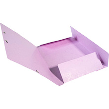 Папка на резинках "Aquarel", А4, 15 мм, картон, фиолетовый
