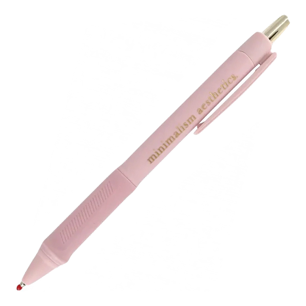  Ручка шариковая "Aesthetics", 0,5 мм, розовый, стерж. синий