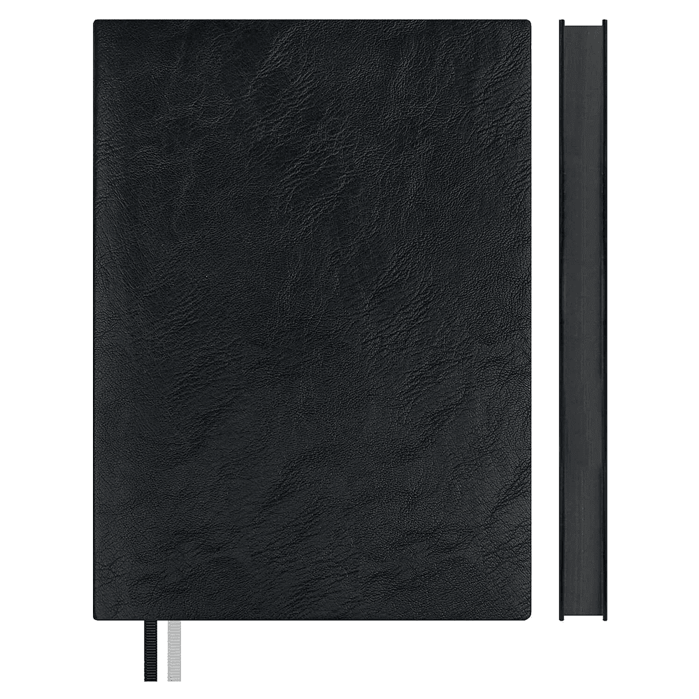 Набор ежедневник недатированный "Фланстэр", 320 страниц, + картхолдер, 100x140 мм., черный  - 5