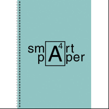 Тетрадь "Smart paper. No 2", А4, 80 листов, зеленый